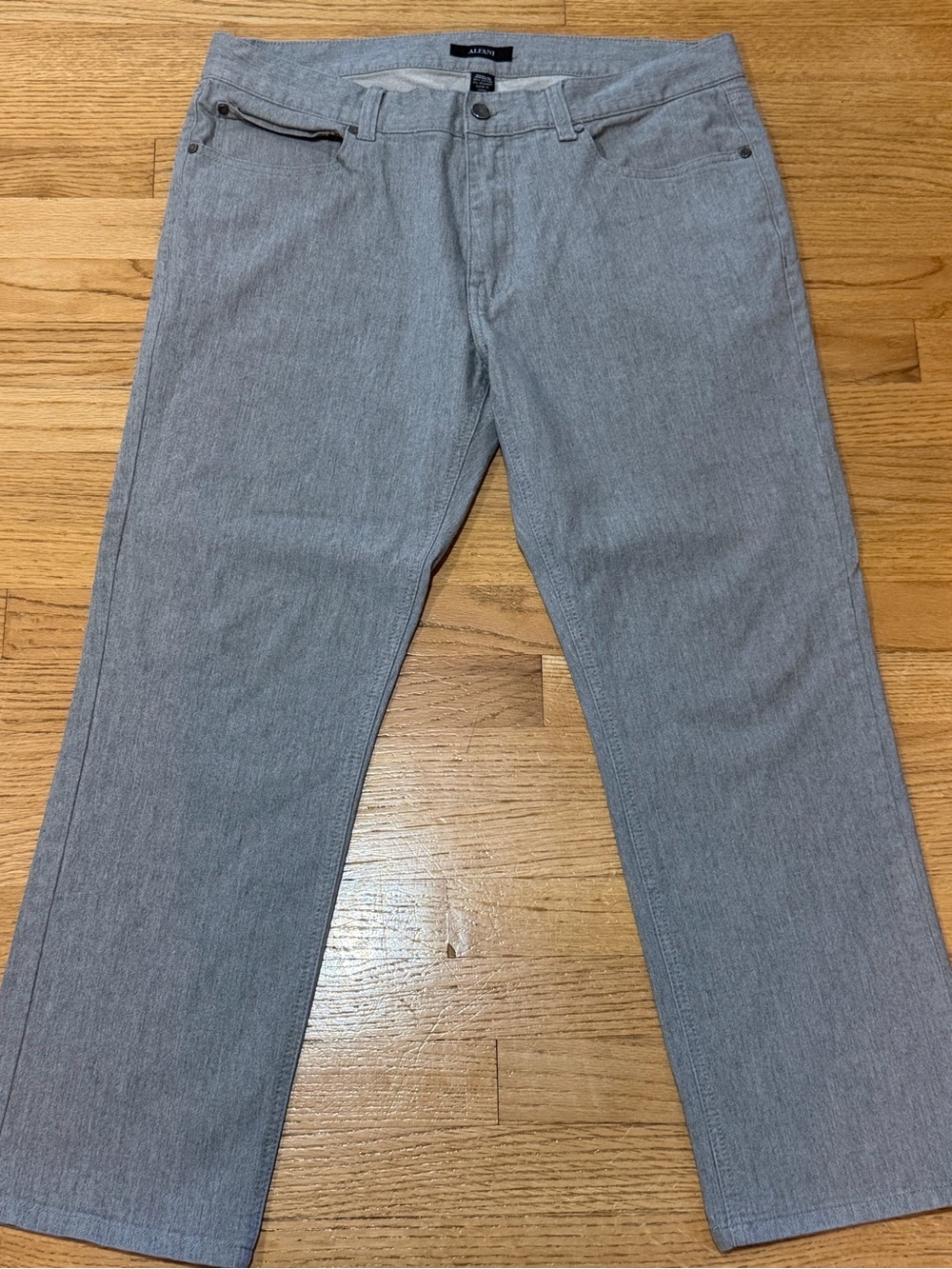 Alfani straight Fit Gray Men's Jeans